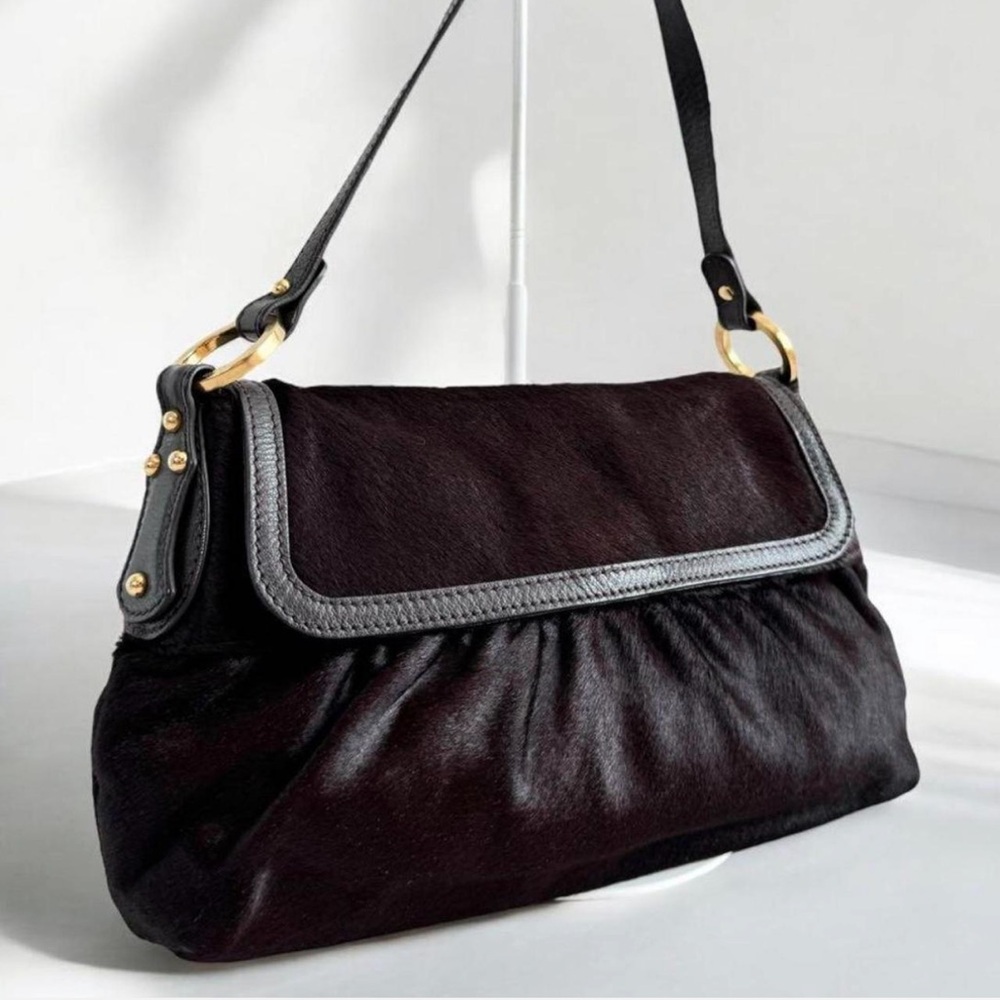 Fendi Pony Hair Chef Bag